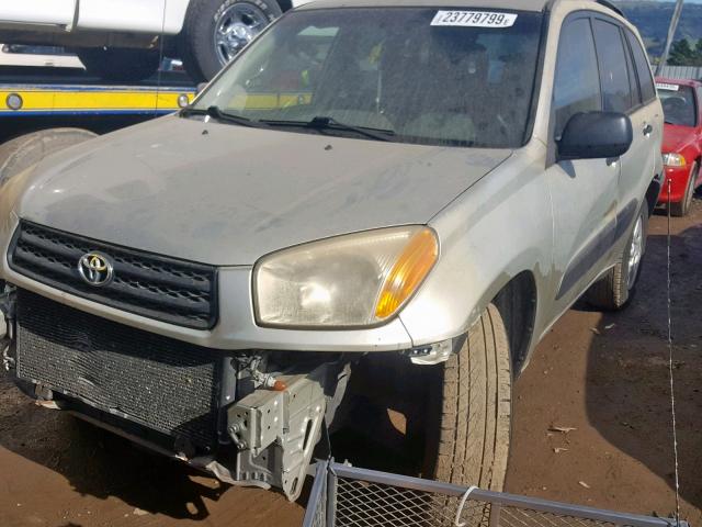 JTEGH20V530119161 - 2003 TOYOTA RAV4 GOLD photo 2