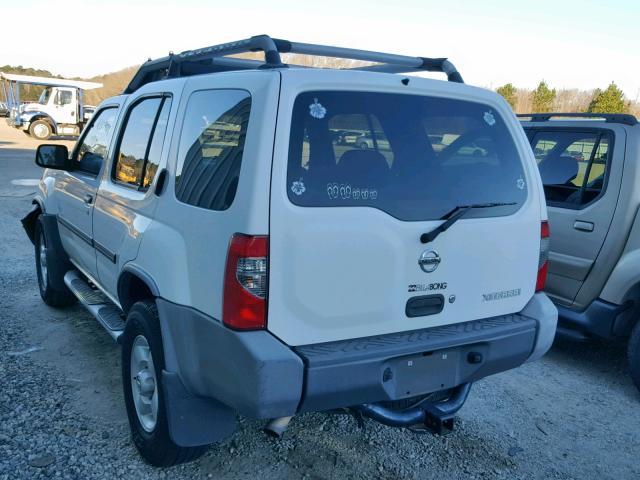 5N1ED28T73C683768 - 2003 NISSAN XTERRA XE WHITE photo 3