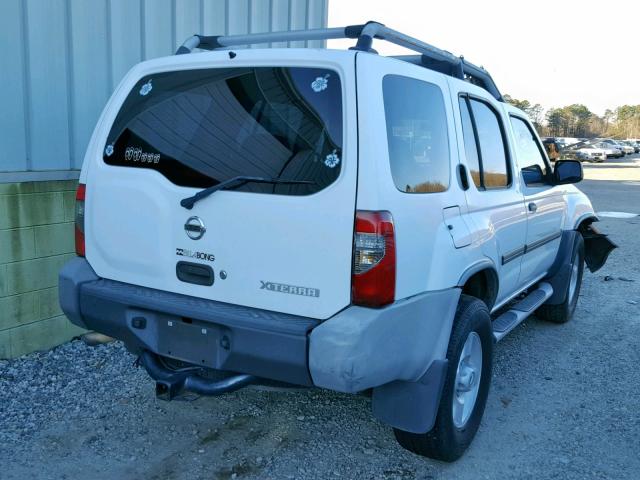 5N1ED28T73C683768 - 2003 NISSAN XTERRA XE WHITE photo 4