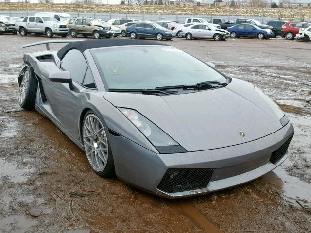 ZHWGU22T57LA05235 - 2007 LAMBORGHINI GALLARDO S GRAY photo 1