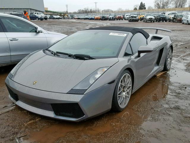 ZHWGU22T57LA05235 - 2007 LAMBORGHINI GALLARDO S GRAY photo 2