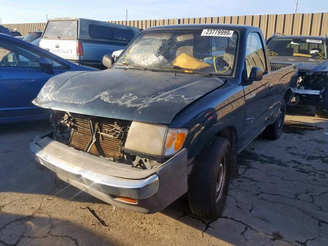 4TANL42N2WZ060097 - 1998 TOYOTA TACOMA 绿色 照片 2