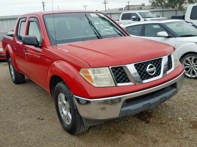 1N6AD07U78C425448 - 2008 NISSAN FRONTIER C RED photo 1