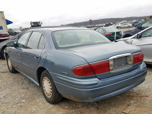 1G4HP54K42U188391 - 2002 BUICK LESABRE CU BLUE photo 3