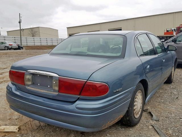 1G4HP54K42U188391 - 2002 BUICK LESABRE CU BLUE photo 4