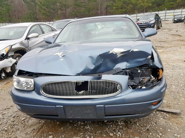 1G4HP54K42U188391 - 2002 BUICK LESABRE CU BLUE photo 9