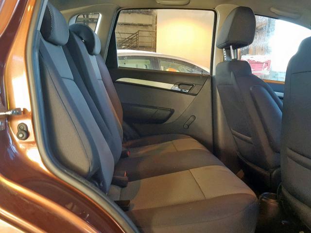KL1TD6DE4BB246865 - 2011 CHEVROLET AVEO LS ORANGE photo 6