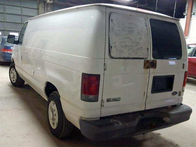 1FTNE14W97DA89131 - 2007 FORD ECONOLINE WHITE photo 3