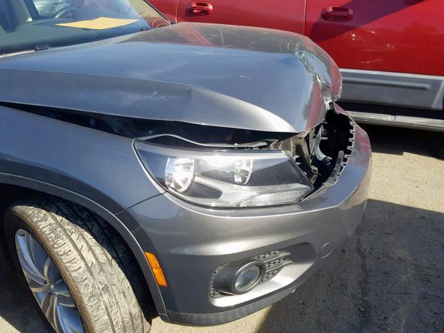 WVGAV3AX9DW564960 - 2013 VOLKSWAGEN TIGUAN S 灰色 照片 9