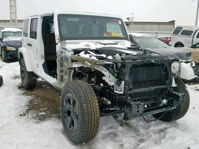 1C4BJWEG9HL613680 - 2017 JEEP WRANGLER U WHITE photo 1