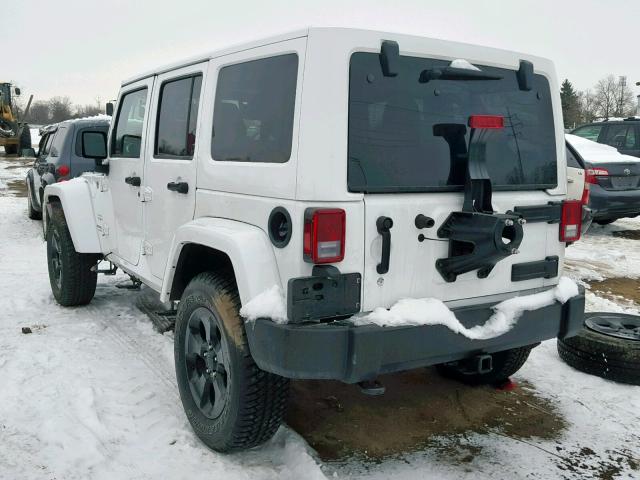 1C4BJWEG9HL613680 - 2017 JEEP WRANGLER U WHITE photo 3