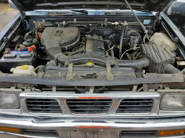 1N6SD16S7RC376019 - 1994 NISSAN TRUCK KING BLUE photo 7