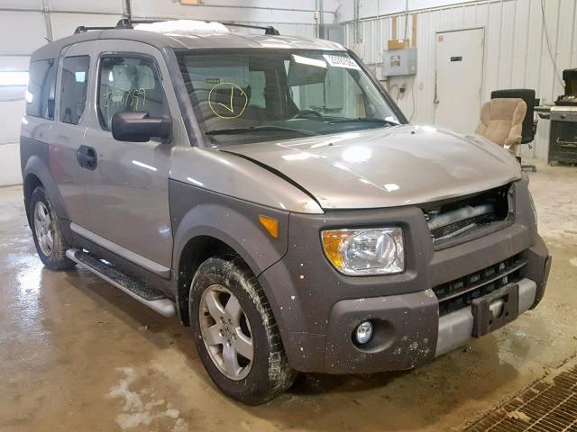 5J6YH28594L008314 - 2004 HONDA ELEMENT EX GRAY photo 1