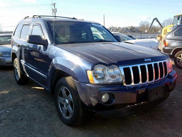 1J4HR58NX5C716751 - 2005 JEEP GRAND CHER BLUE photo 1