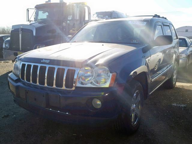 1J4HR58NX5C716751 - 2005 JEEP GRAND CHER BLUE photo 2