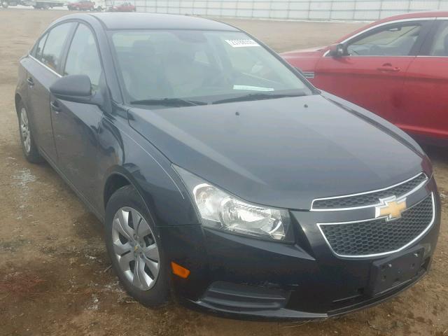 1G1PC5SH1C7367659 - 2012 CHEVROLET CRUZE LS BLACK photo 1