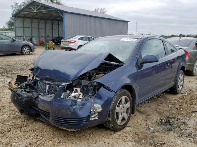 1G2AS18H597109187 - 2009 PONTIAC G5 BLUE photo 2