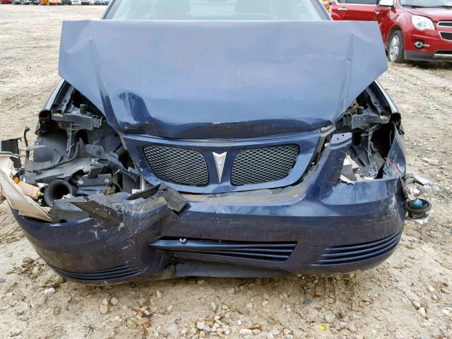 1G2AS18H597109187 - 2009 PONTIAC G5 BLUE photo 7