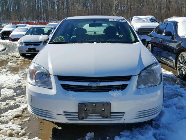 1G1AD5F59A7180752 - 2010 CHEVROLET COBALT 1LT WHITE photo 9