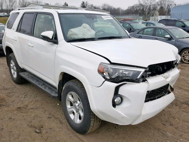 JTEBU5JR0G5397211 - 2016 TOYOTA 4RUNNER SR WHITE photo 1