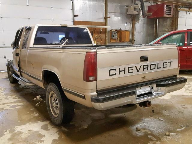 2GCGC29N5N1165490 - 1992 CHEVROLET GMT-400 C2 TAN photo 3