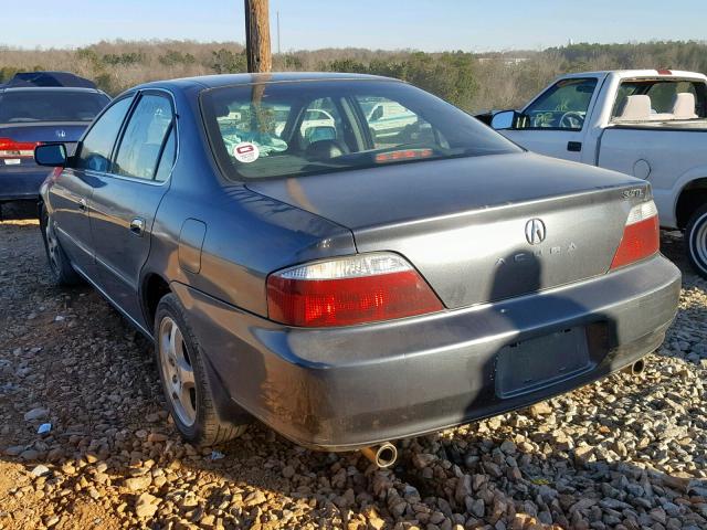 19UUA566X3A012602 - 2003 ACURA 3.2TL GRAY photo 3