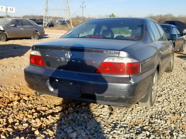 19UUA566X3A012602 - 2003 ACURA 3.2TL GRAY photo 4