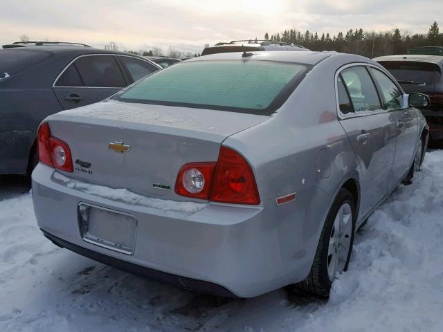 1G1ZB5E0XAF249713 - 2010 CHEVROLET MALIBU LS Silber Foto 4
