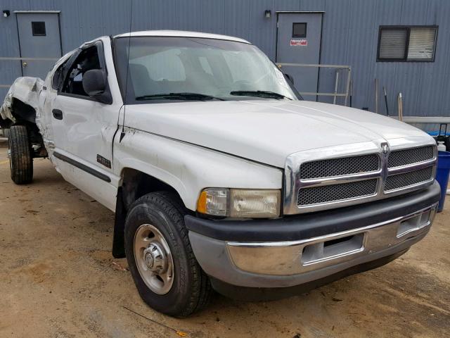 3B7KC23611G729763 - 2001 DODGE RAM 2500 WHITE photo 1