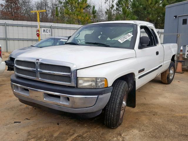 3B7KC23611G729763 - 2001 DODGE RAM 2500 WHITE photo 2