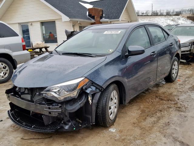 2T1BPRHE8FC471031 - 2015 TOYOTA COROLLA EC 蓝色 照片 2