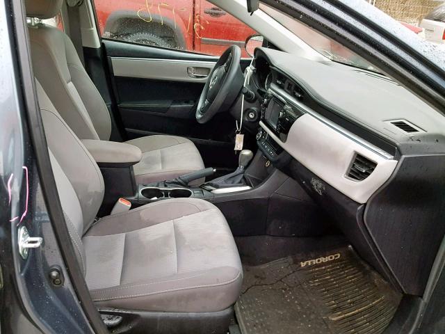 2T1BPRHE8FC471031 - 2015 TOYOTA COROLLA EC 蓝色 照片 5