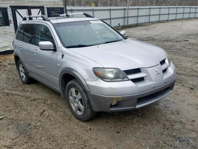 JA4LZ41GX3U023217 - 2003 MITSUBISHI OUTLANDER SILVER photo 1