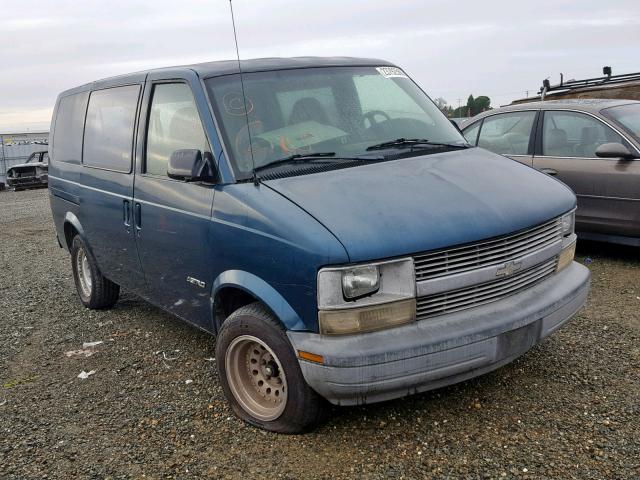 1GCDM19W0WB207973 - 1998 CHEVROLET ASTRO GREEN photo 1