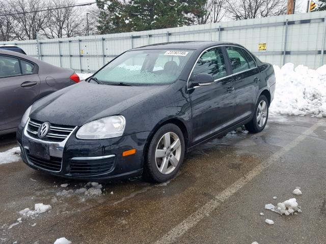 3VWRM71KX8M173552 - 2008 VOLKSWAGEN JETTA SE BLACK photo 2