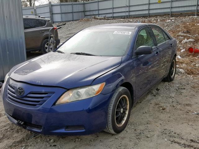 4T1BE46K17U038376 - 2007 TOYOTA CAMRY NEW BLUE photo 2