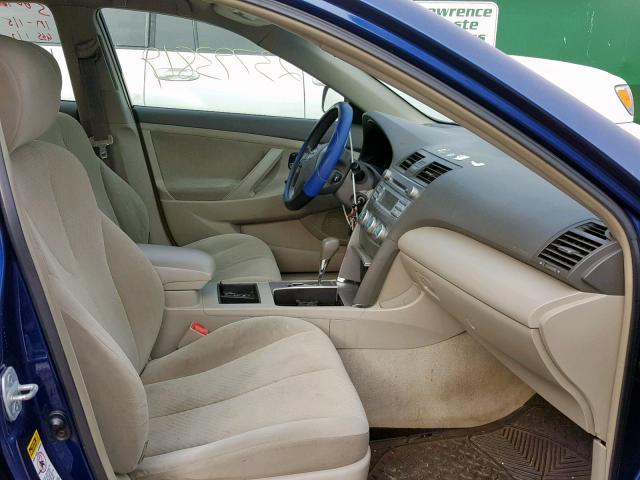 4T1BE46K17U038376 - 2007 TOYOTA CAMRY NEW BLUE photo 5