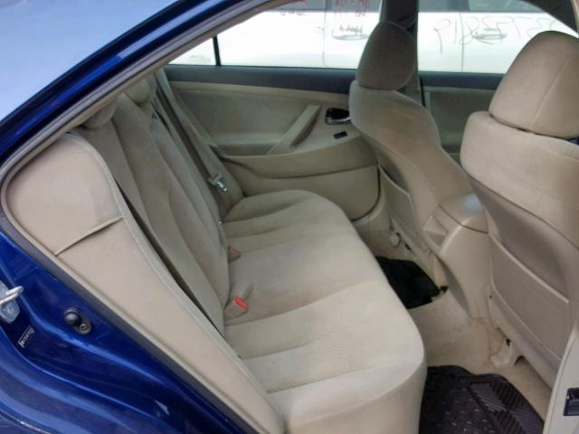 4T1BE46K17U038376 - 2007 TOYOTA CAMRY NEW BLUE photo 6