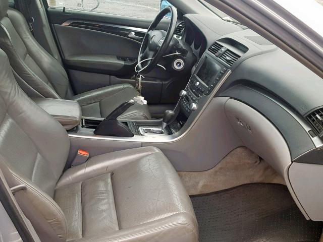 19UUA66275A079728 - 2005 ACURA TL SILVER photo 5