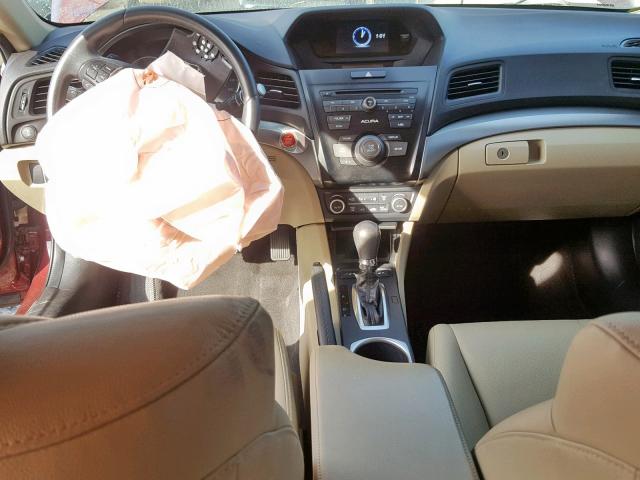 19UDE2F38GA000916 - 2016 ACURA ILX BASE RED photo 9