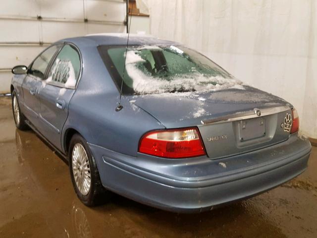 1MEFM50U15A603344 - 2005 MERCURY SABLE GS BLUE photo 3