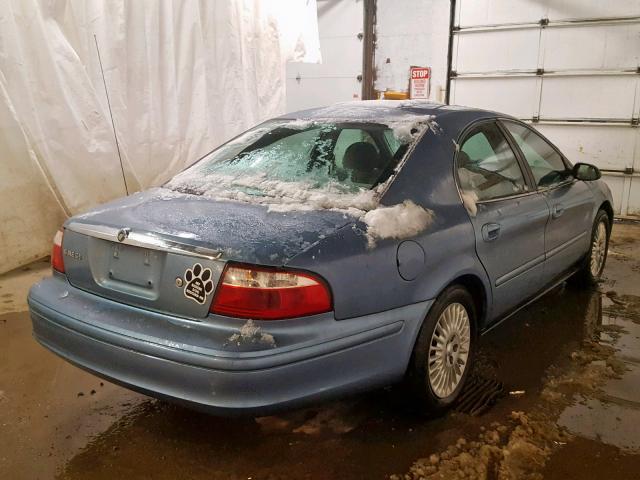 1MEFM50U15A603344 - 2005 MERCURY SABLE GS BLUE photo 4