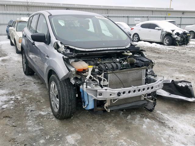 1FMCU0F71EUB42827 - 2014 FORD ESCAPE S SILVER photo 1