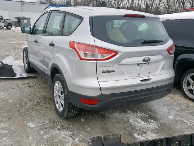 1FMCU0F71EUB42827 - 2014 FORD ESCAPE S SILVER photo 3