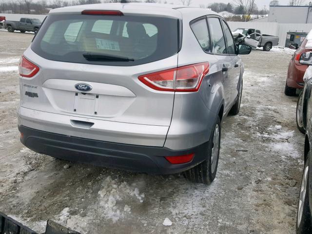 1FMCU0F71EUB42827 - 2014 FORD ESCAPE S SILVER photo 4