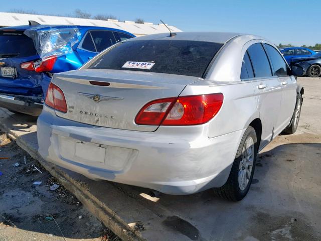 1C3LC46K88N182246 - 2008 CHRYSLER SEBRING LX SILVER photo 4