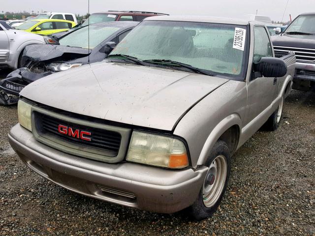 1GTCS14H138110865 - 2003 GMC SONOMA BROWN photo 2