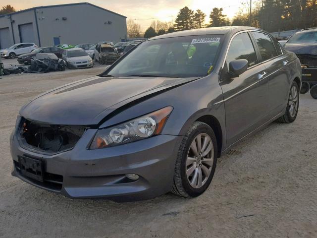 1HGCP3F84CA013292 - 2012 HONDA ACCORD EXL GRAY photo 2