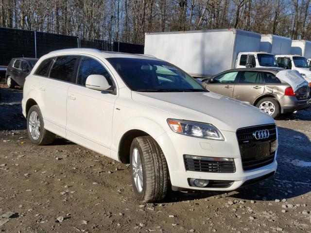 WA1CM74L69D034801 - 2009 AUDI Q7 TDI S-L WHITE photo 1