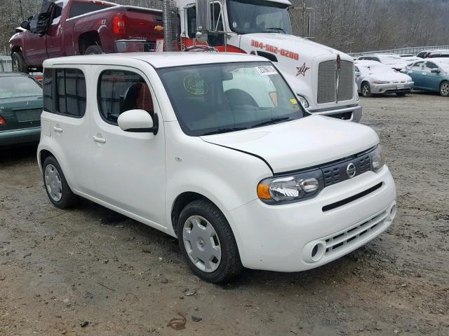 JN8AZ2KR8ET350911 - 2014 NISSAN CUBE S WHITE photo 1